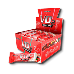 VO2 WHEY BAR CAIXA COM 24 UNIDADES FRUTAS INTEGRALMEDICA