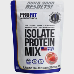 ISOLATE PROTEIN MIX REFIL 900G MORANGO PROFIT na internet