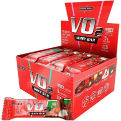 VO2 WHEY BAR CAIXA COM 24 UNIDADES COCO INTEGRALMEDICA