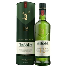 GLENFIDDICH c/ Tubo 12 Años x 750 c.c.