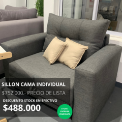 SILLON CAMA INDIVIDUAL 2