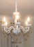 Lustre Candelabro com Cristal 6 Braços - comprar online