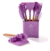 Kit Utensílios de Cozinha 13 Pçs Silicone Cabo de Madeira - comprar online