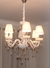 Lustre Candelabro com Cristal 6 Braços - Nuwa Marte