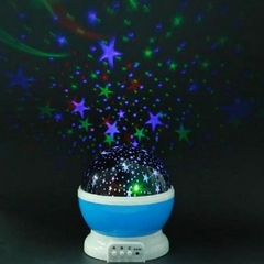 Luminária Projetor Estrela 360º Star Night Light