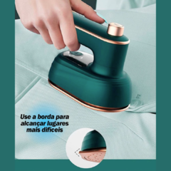 Mini Ferro de Passar Roupa Portátil a Vapor 