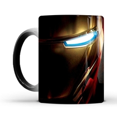 Caneca mágica em cerâmica Homem de Ferro da Marvel