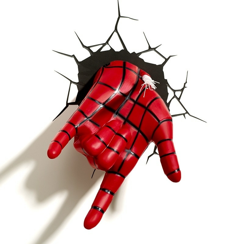 Lampada a Led 3D Spider Man