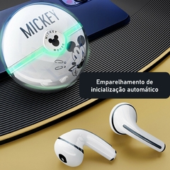 Fone de ouvido Disney bluetooth sem fio alta qualidade de som