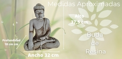 Buda Bhumisparsha - Buda de Resina - comprar online