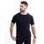 Camiseta Masculina Básica Slim Fit Lisa - Preta - comprar online