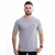 Camiseta Básica Slim Fit NB - Cinza