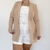 MAX BLAZER EM ALFAIATARIA - NUDE