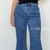 CALÇA FLARE JEANS