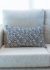 Almofada em Jacquard Decore Azul & Branco Retangular