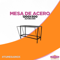 Mesa de Acero Inoxidable 20x20 - tienda online