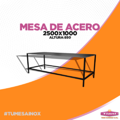 Mesa de Acero Inoxidable 30x30 - comprar online