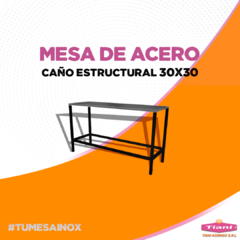 Mesa de Acero Inoxidable 30x30