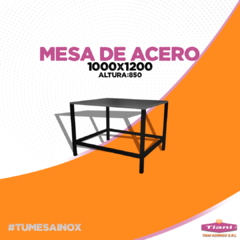 Mesa de Acero Inoxidable 40x40 - comprar online