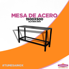 Mesa de Acero Inoxidable 40x40 - #tumesainox