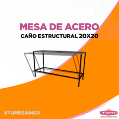 Mesa de Acero Inoxidable 20x20