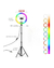 Aro de luz RGB con tripode - QX260 - tienda online