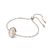 Pulsera Swarovski Signum Blanco con Baño tono oro rosa - comprar online