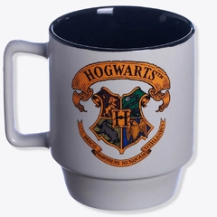 Caneca Tina 400mL Brasão de Hogwarts – Harry Potter - Produto Oficial