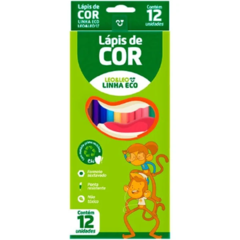 Lápis De Cor 12 Cores Leo & Leo Eco Sextavado Linha Ecológico - comprar online