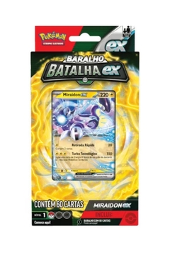 Baralho de Batalha Miraidon EX Pokémon Starter Deck -Copag - comprar online