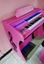 Órgão Eletrônico Rohnes Celestion Rosa Pink c/ clave - comprar online