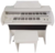 Órgão Eletrônico Rohnes RS 1 Plus Branco Fosco