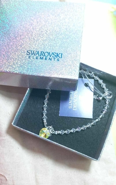 Pulsera Swarovski Corazón - Alma de Cristal accesorios