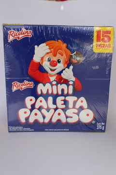 Paletas mini payaso