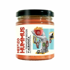 HUMMUS TOMATES SECOS Y ALBAHACA 175 GR MESTIZO