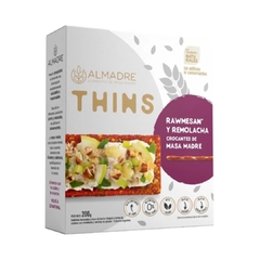 GALLETAS THIN RAWMESAN Y REMOLACHA 200 GR ALMADRE