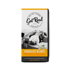 CHOCOLATE BLANCO CON VAINILLA NATURAL GET REAL