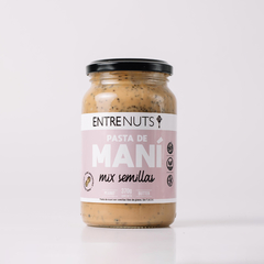 MANTEQUILLA DE MANI MIX DE SEMILLAS 380 GR ENTRE NUTS