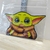 STICKERS 3D BABY YODA