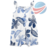 Romper Meninas floral azul - Carter's