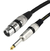 Cable P/Microfono XLR H- 6.5 Macho Generix **140922**