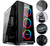 Gabinete Gamer C3Tech sem Fonte, Mid Tower, USB 3.0, Lateral em Acrílico, 3x Fans RGB, Preto - MT-G800BK - comprar online