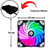 Cooler Fan Master com LED RGB Silencioso P/PC Gamer FC1302 - Hayom - comprar online