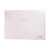 Pasta Plástica Envelope Positive Vibes Cristal - comprar online
