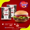 Combo 028 - Hamburguesa 80 gr - 4 Unidades