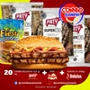 Combo 038 - Hamburguesa Super Paty XL - 125 gr 20 Unidades