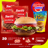 Combo 040 - Hamburguesa Swift 80 gr - 20 Unidades