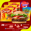 COMBO 047 - HAMBURGUESA SWIFT 55 GR - 20 UNIDADES