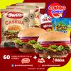 Combo 053 - Hamburguesa Swift Casera - 120 gr 60 Unidades