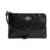 Muñequera Coach monogram charol negra